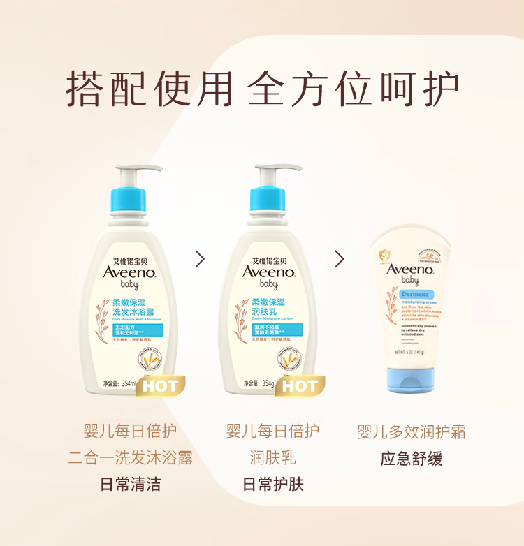Aveeno Ωŵͯԡ¶ϴˮһ 354ml