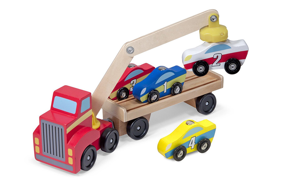 Melissa & Doug 美国美丽莎和豆豆 磁性装车机 海外本土原版