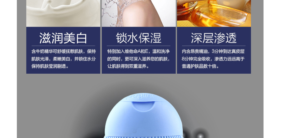 Felce Azzurra 欧洲菲丝安娜清凉补水香薰沐浴露 海外本土原版